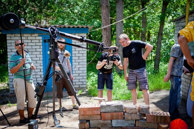 Съемки серии сериала "Перемена " с Дмитрием Коляденко-2
